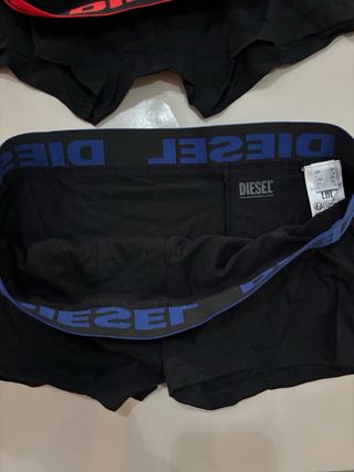Diesel Pack 3 Calzoncillos Negro Talla M