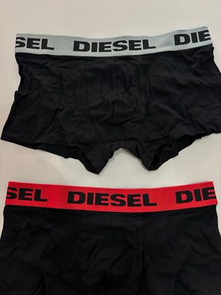Diesel Pack 3 Calzoncillos Negro Talla M