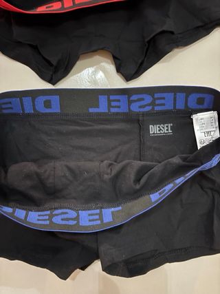 Diesel Pack 3 Calzoncillos Negro Talla M