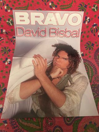 Pósters Operación Triunfo 1. Pegatinas Bravo y CDs