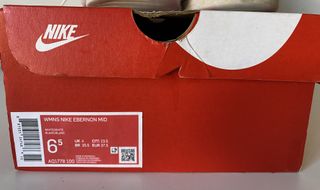 Zapatillas Nike Ebernon Talla 37.5 Blancas