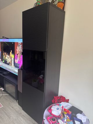 2 Muebles modular negro Ikea