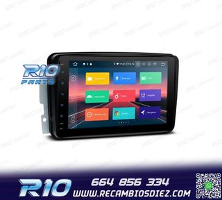 RADIO GPS ANDROID 12 PARA MERCEDES VIANO VITO C W203 A W168