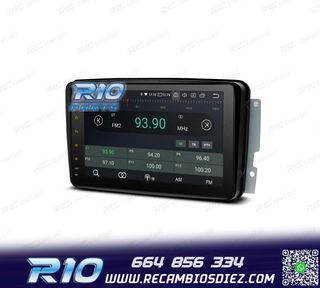 RADIO GPS ANDROID 12 PARA MERCEDES VIANO VITO C W203 A W168