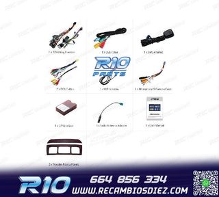 RADIO GPS ANDROID 10 PARA MERCEDES S W220 98-05