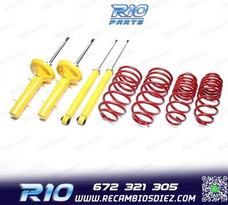 KIT SUSPENSIÓN DEPORTIVA PARA TOYOTA