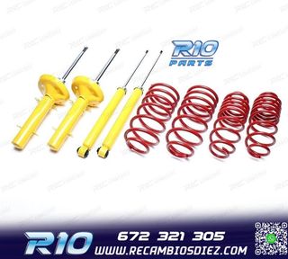 KIT SUSPENSIÓN DEPORTIVA PARA SKODA