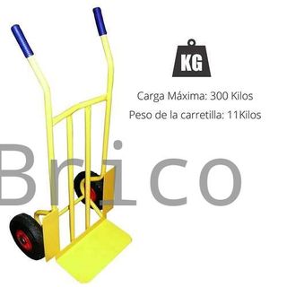 Carretilla Almacén Rueda Neumática 300 Kg