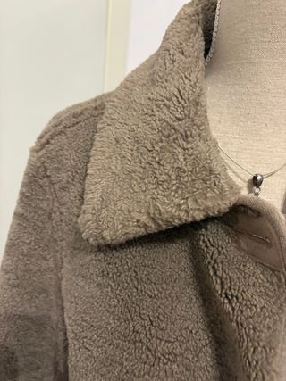 Giaccone donna Dublefax Beige/Marrone