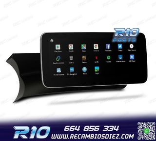 RADIO GPS ANDROID 12 PARA MERCEDES W204 11-14