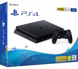 PS4 1TB Jet Black