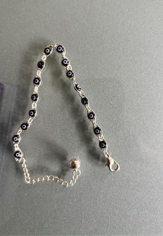 Bracciale uomo col.blu/acciaio