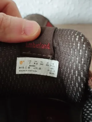 Botas Trekking Timberland Marrón/Naranja. Talla 40