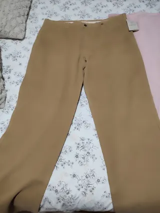 Pantalón Caramelo Beige Hombre Nuevo