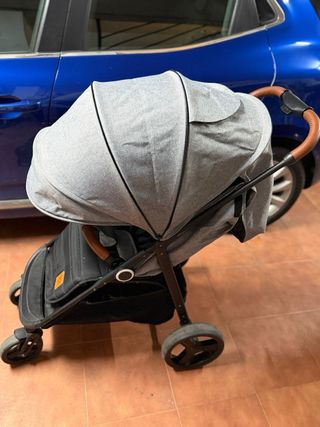 Silla de paseo Kinderkraft Grande Plus Gris