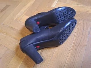 Zapato tacón Camper mujer negro velcro