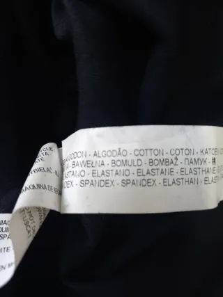 Vestido Negro Stradivarius