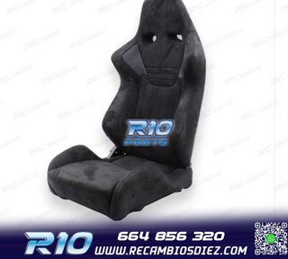 KIT ASIENTO BAQUET UNIVERSAL NEGRO EVO ERS RALLY