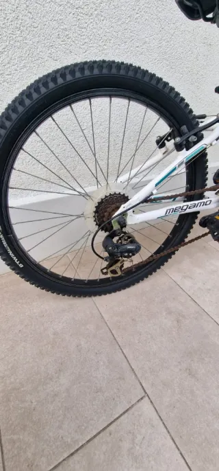 Bicicleta Megamo 24 Blanca