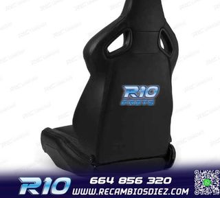 ASIENTO BAQUET UNIVERSAL CUERO NEGRO ESTILO SPORTSTER