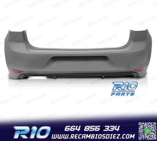 PARAGOLPES TRASERO VOLKSWAGEN VW GOLF 7 12-17 LOOK GTD