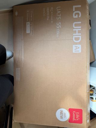 Televisión LG Negra COMO NUEVA