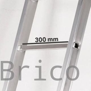 Escalera Aluminio Elite 3x14 - 4+4+4 M - 73-90-73x30mm