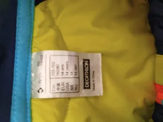 Bajada de precio.Chaqueta para Nieve Niños 14 año.