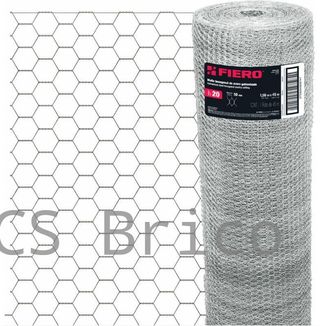 Malla Hexagonal Acero Galvanizado - 1,5 M - 50x50 mm - 45 M