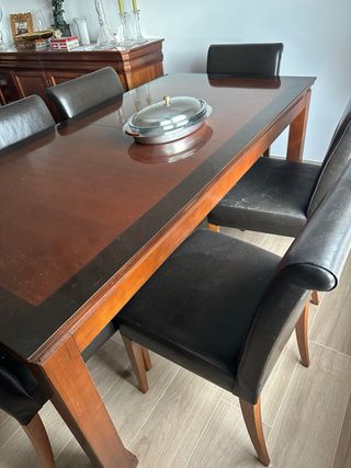 Mesa comedor con Seis Sillas