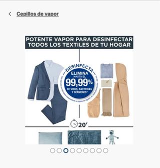 Rowenta Robot Planchado Desinfectante Vapor