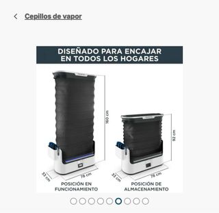 Rowenta Robot Planchado Desinfectante Vapor