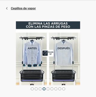 Rowenta Robot Planchado Desinfectante Vapor