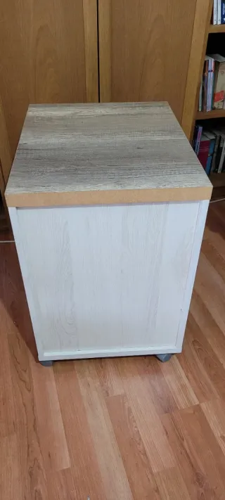 Cajonera con ruedas para escritorio