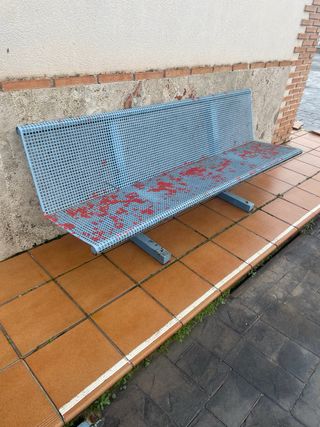 2 Bancos de Hierro Exterior