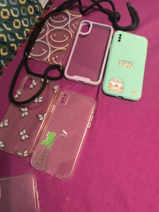 Lote.Fundas iPhone X (varios modelos)