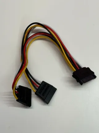 Lote cables SATA e IDE para interior ordenador