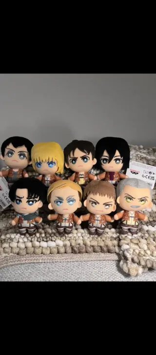 Peluche Attack on Titan Banpresto