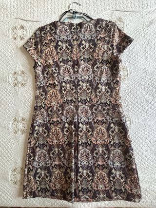 Vestido estampado mujer talla 38
