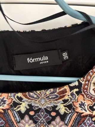 Vestido estampado mujer talla 38