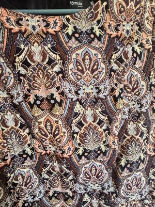 Vestido estampado mujer talla 38