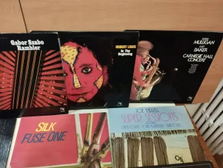 Lote Vinili CTI Records Jazz