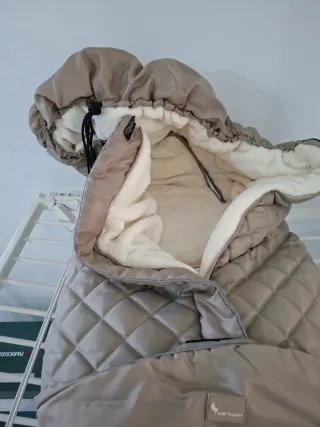 Saco de bebé acolchado