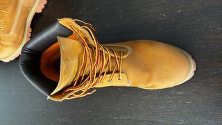 Botas Lee Cooper tipo Timberland Naranja/Amarillo