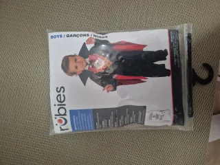 Disfraz Vampiro Drácula Niño talla 98, 3/4 años