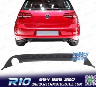 DIFUSOR VOLKSWAGEN GOLF 7 12-17 LOOK GTI