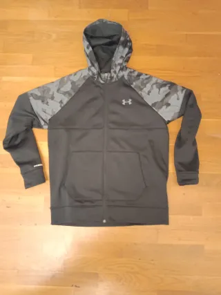 Sudadera Under Armour Camuflaje Gris Negra