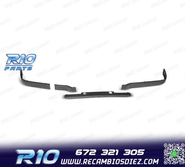 SET MOLDURAS PARAGOLPES BMW E36 LOOK M3