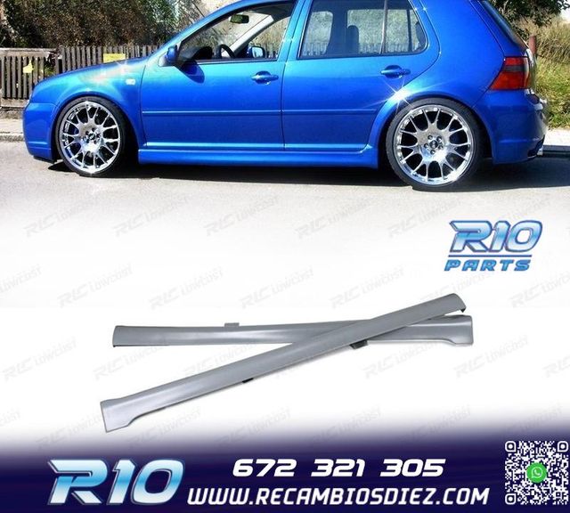 TALONERAS VOLKSWAGEN VW GOLF 4 97-03 5 PUERTAS LOOK R32