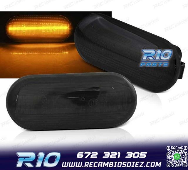 INTERMITENTES LATERALES LED VOLKSWAGEN SEAT FORD AHUMADOS